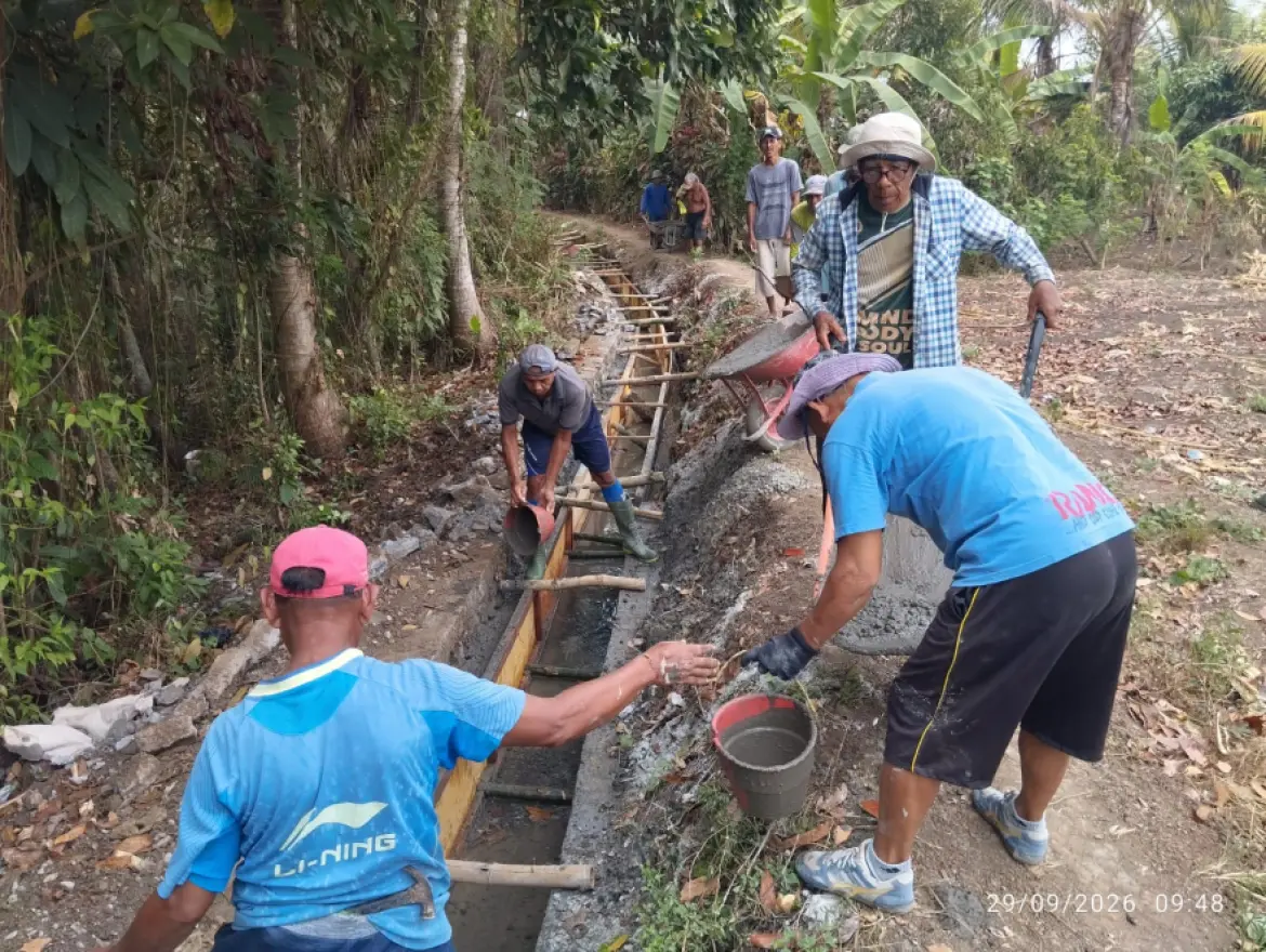 Dukung Produktivitas Pertanian, Saluran Irigasi Subak Mumbu Direhabilitasi Lewat Bantuan PITer Tahun 2026